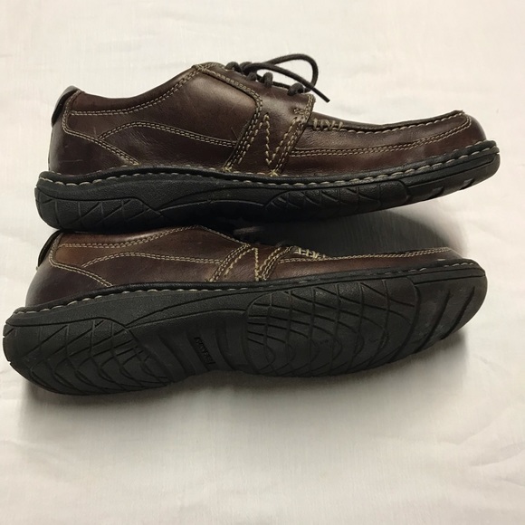 Nunn Bush Men’s Brown Comfort Gel 3.0 Oxfords - Picture 4 of 8